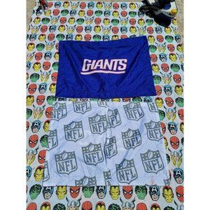 New York Giants Pillow Case Set NFL Football Sportswear Team Memorabilia Bedding